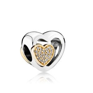 PANDORA 14k Heart